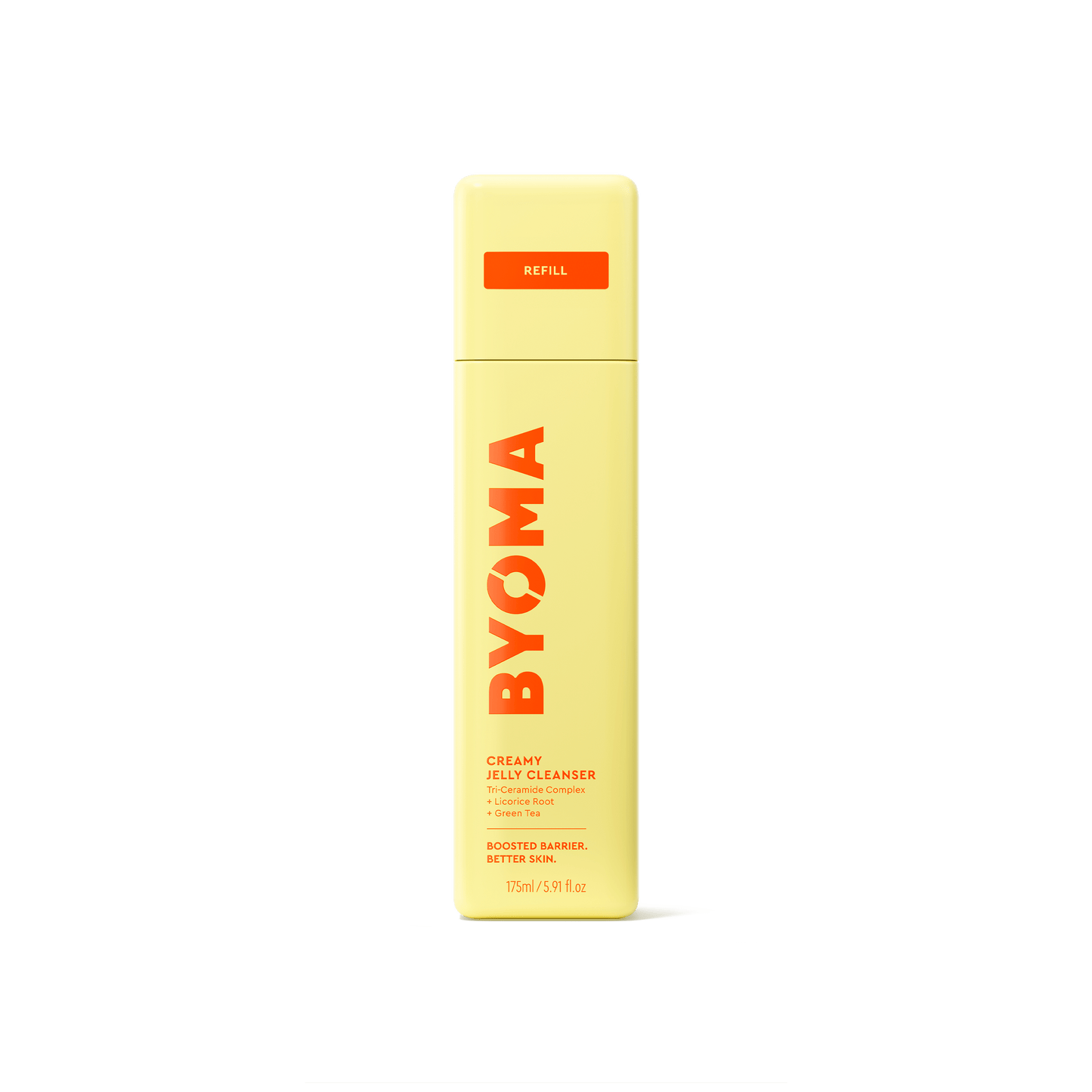 BYOMA CREAMY JELLY CLEANSER refill against a white background.