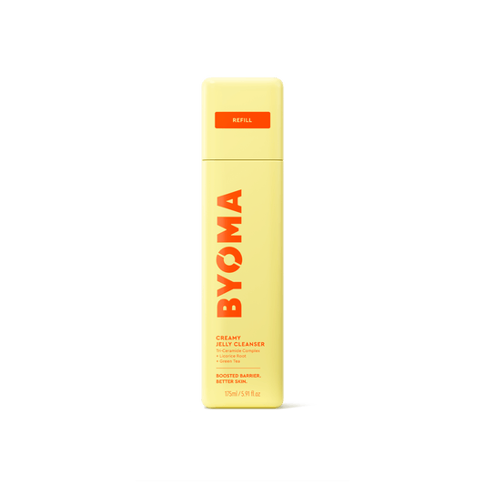 BYOMA CREAMY JELLY CLEANSER refill against a white background.