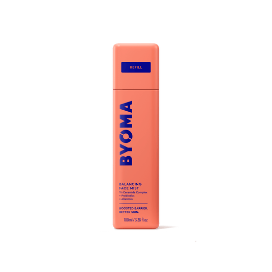 BYOMA BALANCING FACE MIST refill against a white background.
