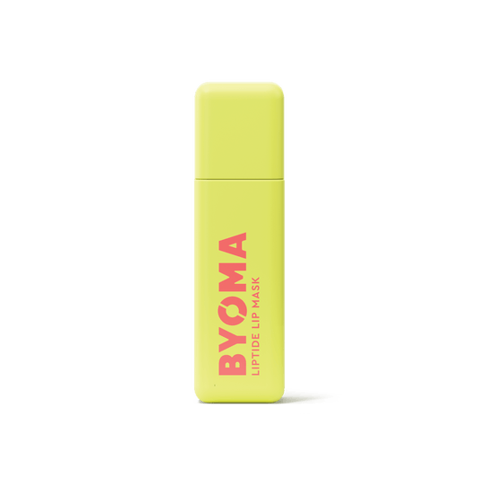 BYOMA LIPTIDE LIPMASK against a white background.