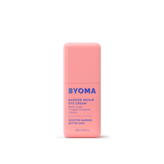 BYOMA BARRIER REPAIR EYE CREAM in a white background.