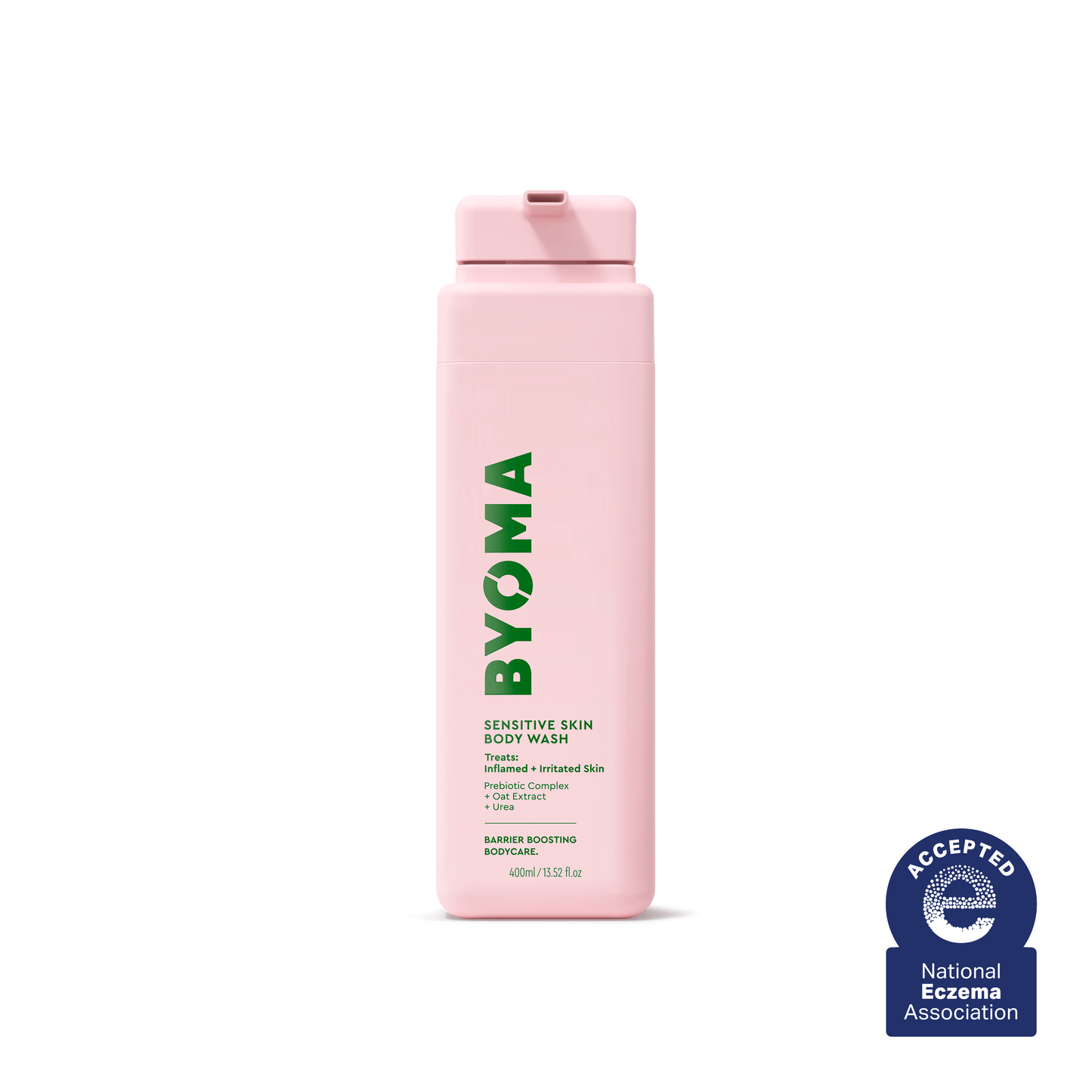 BYOMA SENSITIVE SKIN BODY WASH against a white background.