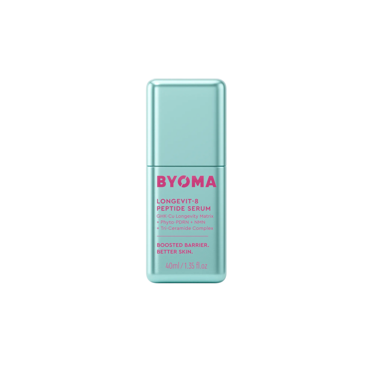 BYOMA Longevit-8 Peptide Serum centered on a plain white background.